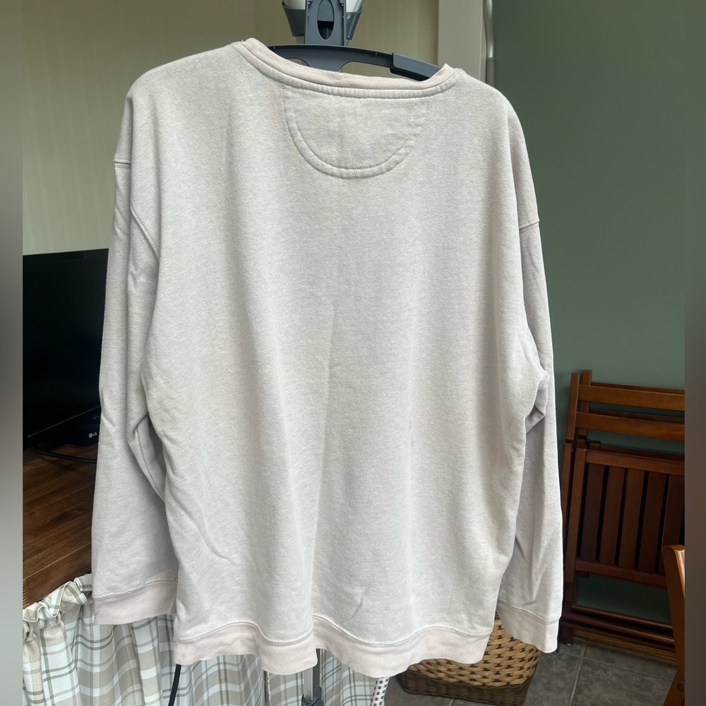 Natural Life Beige Sweatshirt. - Picture 4 of 4